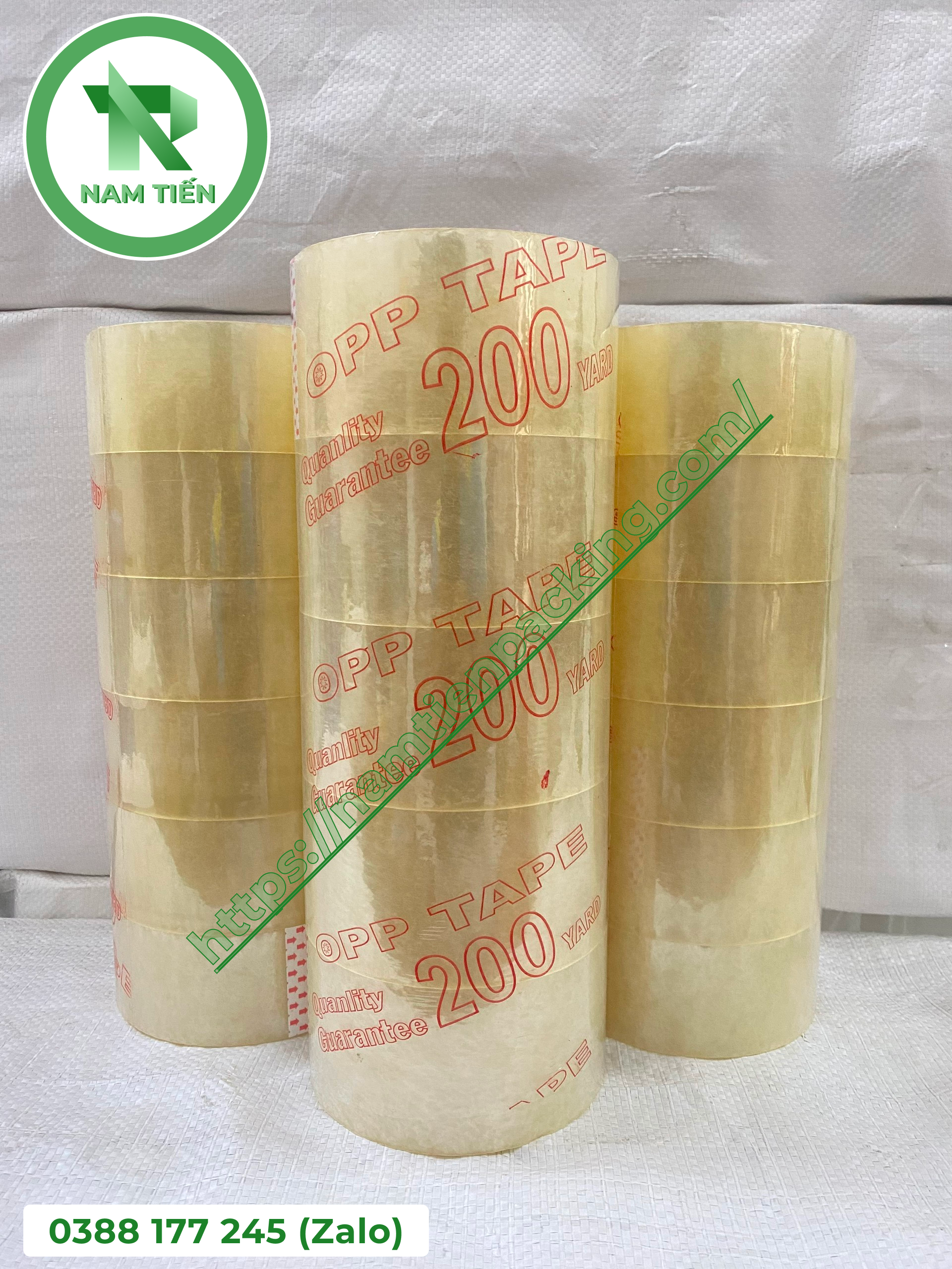 Băng keo trong 6 phân